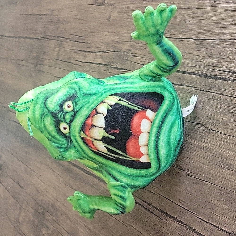 GHOSTBUSTERS Slimer The Green Ghost Sitting Plush Doll Figure / 2018/ 10”